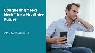 Conquering “Text Neck” for a Healthier Future