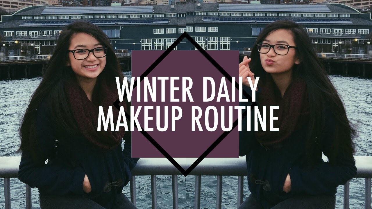 ❄︎ Winter Daily Makeup Routine 2016! | Kim Ha (: