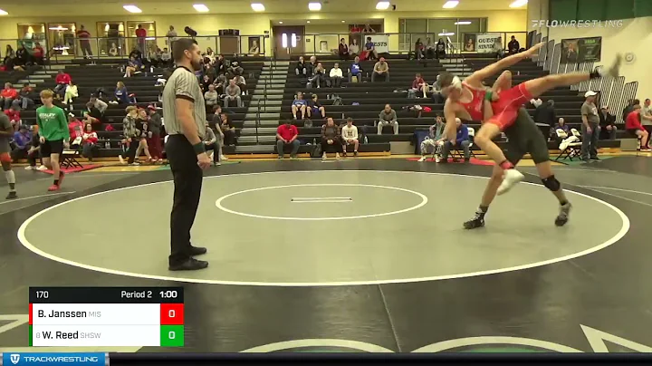 170 Lbs 3rd Place Match - Watson Reed, Staley High...