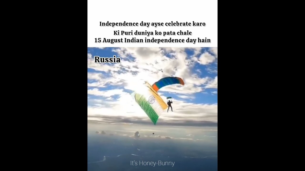 Happy independence day 🇮🇳 || It's Honey-Bunny || 