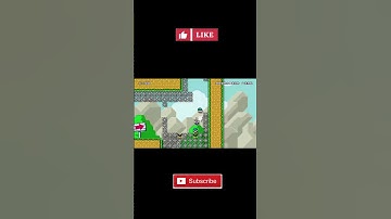 Pixel Perfect Double Shell Jump  #gaming #mariomaker2 #shorts