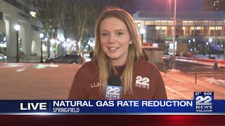Why are supply rates going down for gas but not electricity?