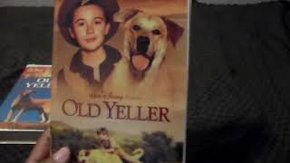 Two Different Versions Of Old Yeller Vhs