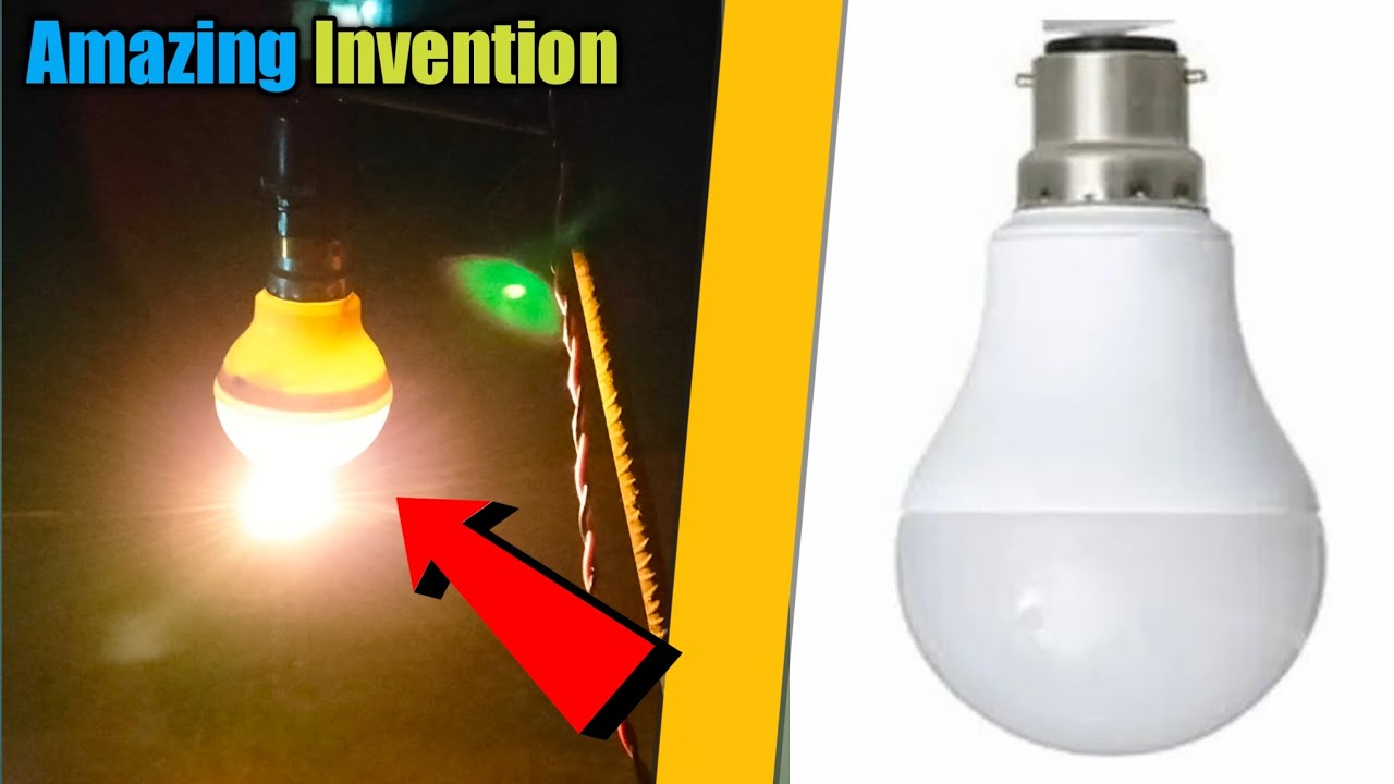 New Invention with LED bulb Science project new creat project 