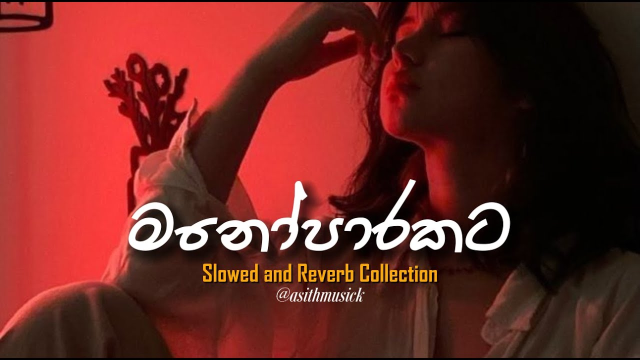 මනෝපාරකට සින්දු (slowed+reverb) | manoparakata sinhala song | Mind Relaxing Sinhala Songs Collection