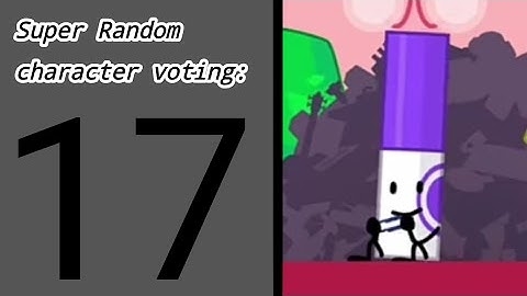 Super Random character voting 17