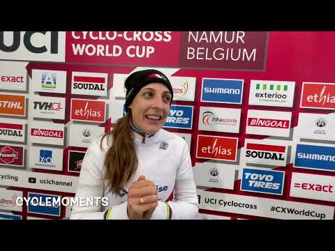 Lucinda Brand - Interview at the finish - UCI CX World Cup 2021-22 - Round 11