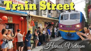 Train Street, Hanoi, Vietnam