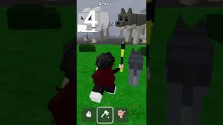 🔥 NEW AXE vs 2 ANIMALS! 🪓 #AnimalAttack #WolfAttack #RobloxAnimals #Battle #EpicFight #AxeChallenge