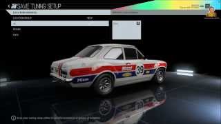 ProjectCARS Car Personalisation and Set Up (Quick Showcase)