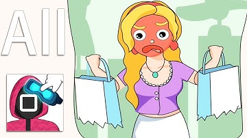 Displace Puzzle: Move One Part - Funny DOP Puzzle Game - All Levels - Gameplay Walkthrough