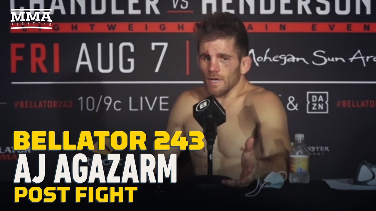 Bellator 243 AJ Agazarm Calls Douglas Crosbys Judging of Fight Unethical - MMA Fighting