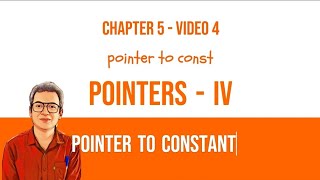 Pointer to const | Const pointer | Const pointer to const - Various ways