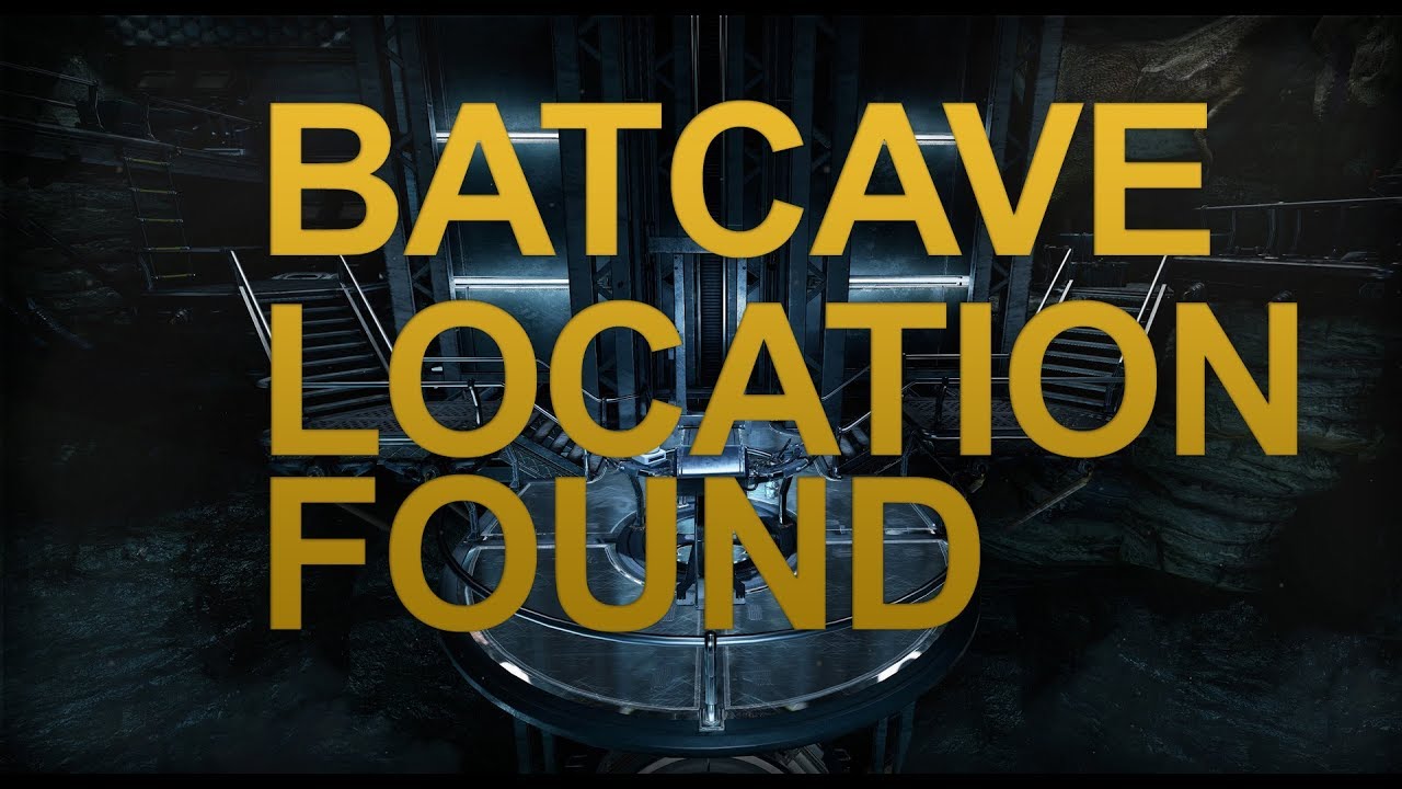BATMAN ARKHAM BATCAVE LOCATION FOUND! YouTube