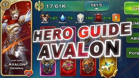 Avalon #10 - Hero Guides - Art of Conquest