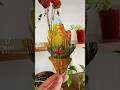 “Autumn Retreat” painted on a preserved oak leaf! #art #botanicalart #painting #leafart