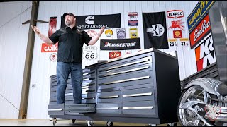New 20 Drawer Workbench with SWAPPABLE DRAWERS!
