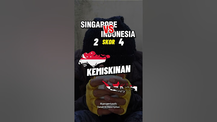 Indonesia vs Singapore: Which country is richer?