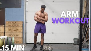 15 MIN | Dumbbell ARM Workout | Target Your Biceps &amp; Triceps | Strength Training