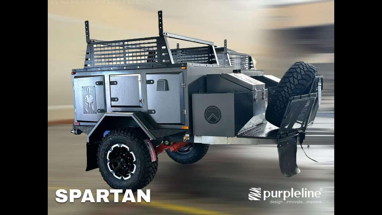 The all new Spartan Adventure Trailer from Purple Line! Full Review!