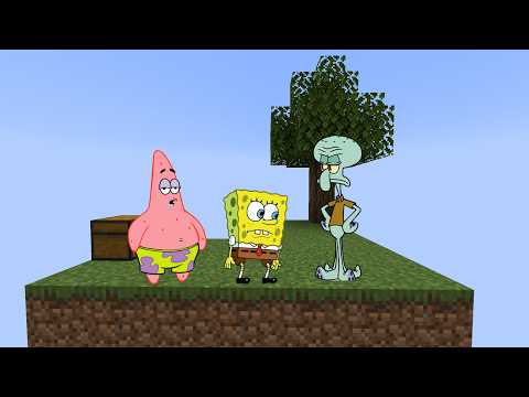 Skyblock Spongebob