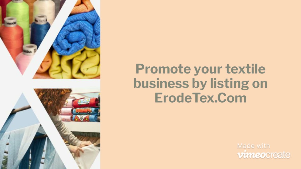 ErodeTex.Com | Erode Textile Business Directory | Join for Free | Paid Listing starts @ Rs.150