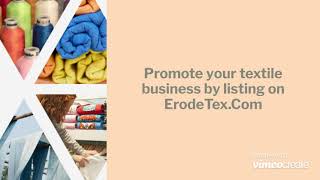 ErodeTex.Com | Erode Textile Business Directory | Join for Free | Paid Listing starts @ Rs.150 screenshot 1
