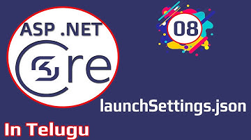 #ASPNET Core in Telugu #08 launchSettings.json #RSKHelpline