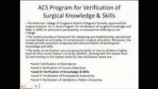 Incorporating FLS and FES into your Residency Panel: What are Their Roles in Surgical Education?