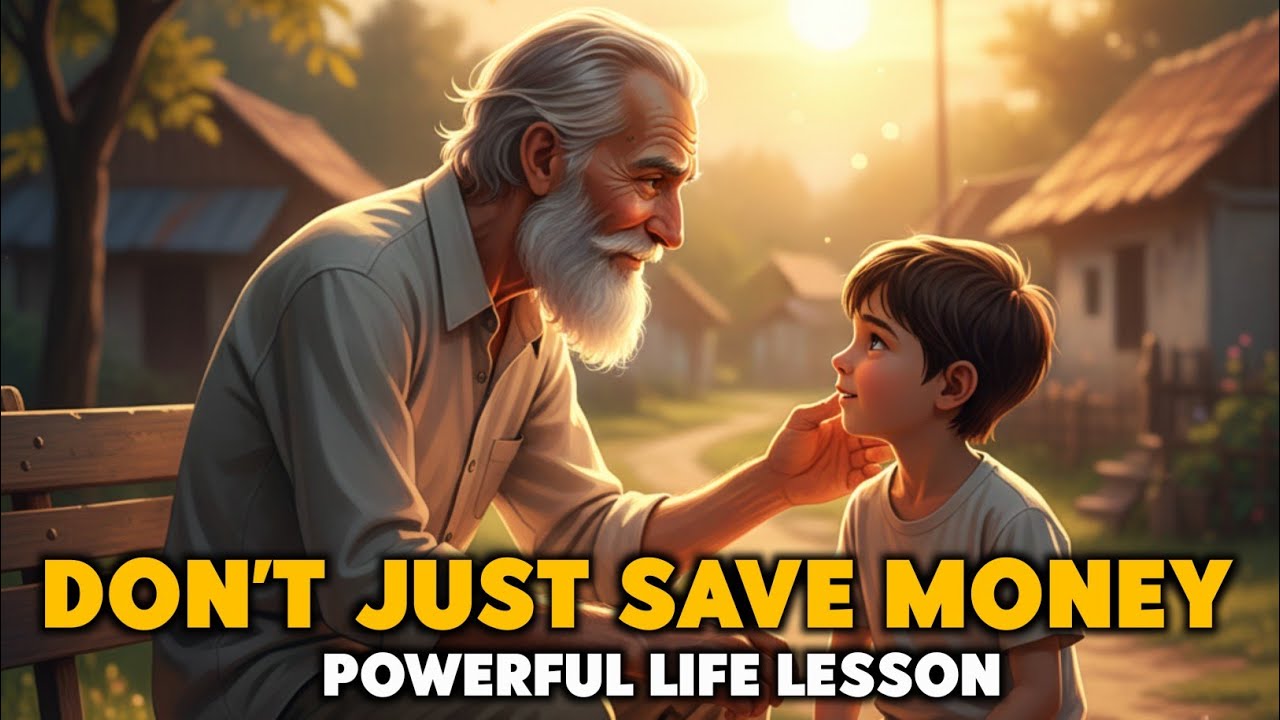 Don't Just Save Money | A Grandfather's powerful Lesson | Inspiring English Story