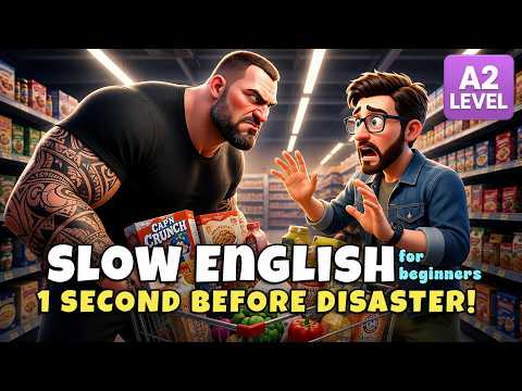 Is He Going to Hurt Dad? | Slow & Easy English For Beginner (A1-A2 Level) thumbnail