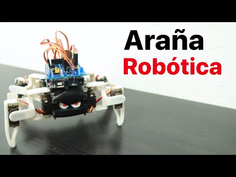 Video: ROBOT ARDUINO SPIDER (CUADRUPADO): 7 pasos