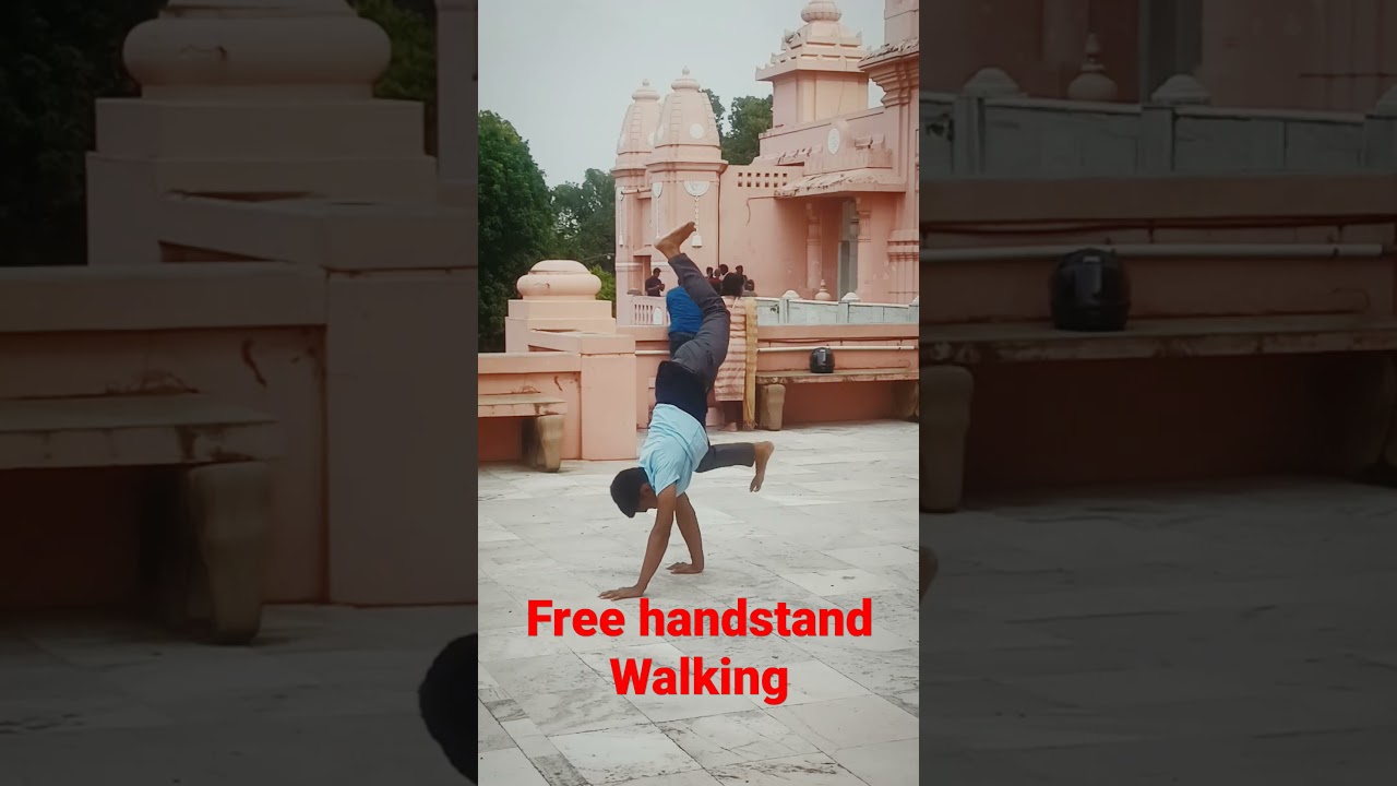 Free handstand walking | Yoga with Shrey | 