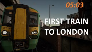 TSW 2 | London Commuter | Class 377/4 SN | 1C99 Horsham to London Victoria 05:03