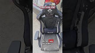 bọc lại 2 ghế gaming Andaseat và warrior bằng da công nghiệp. #bocghe #bocghegaming #suaghe