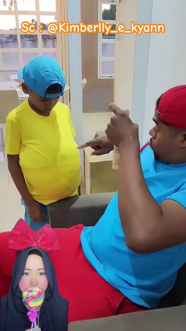 ADIK GAK BOLEH MINTA JAJAN PAPA KARENA GEMUK ⁉️ tapi KAKAK Baik mau support adik biar sehat ?