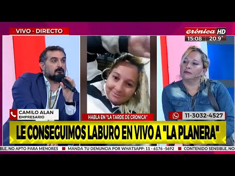 “La planera” rompió el silencio: “Estoy cobrando desde hace cuatro meses sin hacer nada”