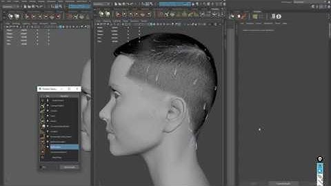 Grooming Live Stream: Creating a short haircut in Ornatrix for Maya Maya Part 1