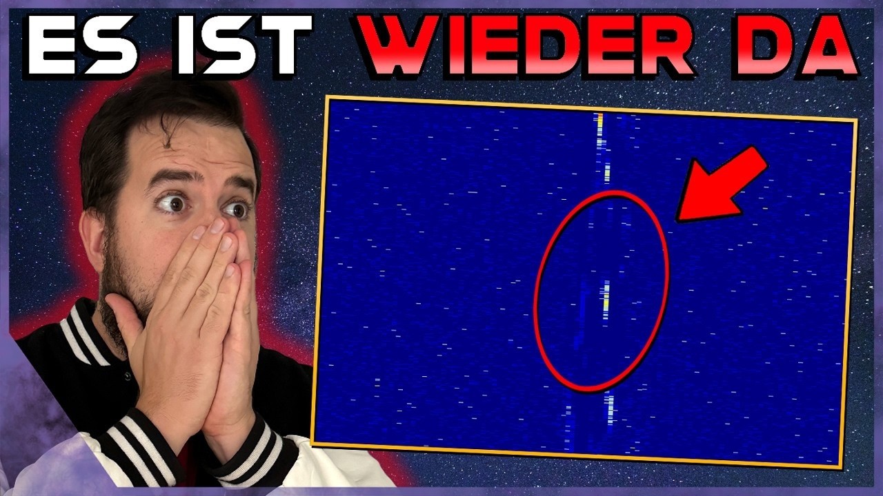 Die Erde wurde gerade von einem SIGNAL AUS DEM WELTRAUM getroffen... Forscher sind sprachlos!
