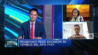 Mau Ekonomi RI 8%, Prabowo Harus Selesaikan 