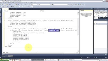 Simple Alarm Clock Tutorial - VB - Dimitris Hatzis