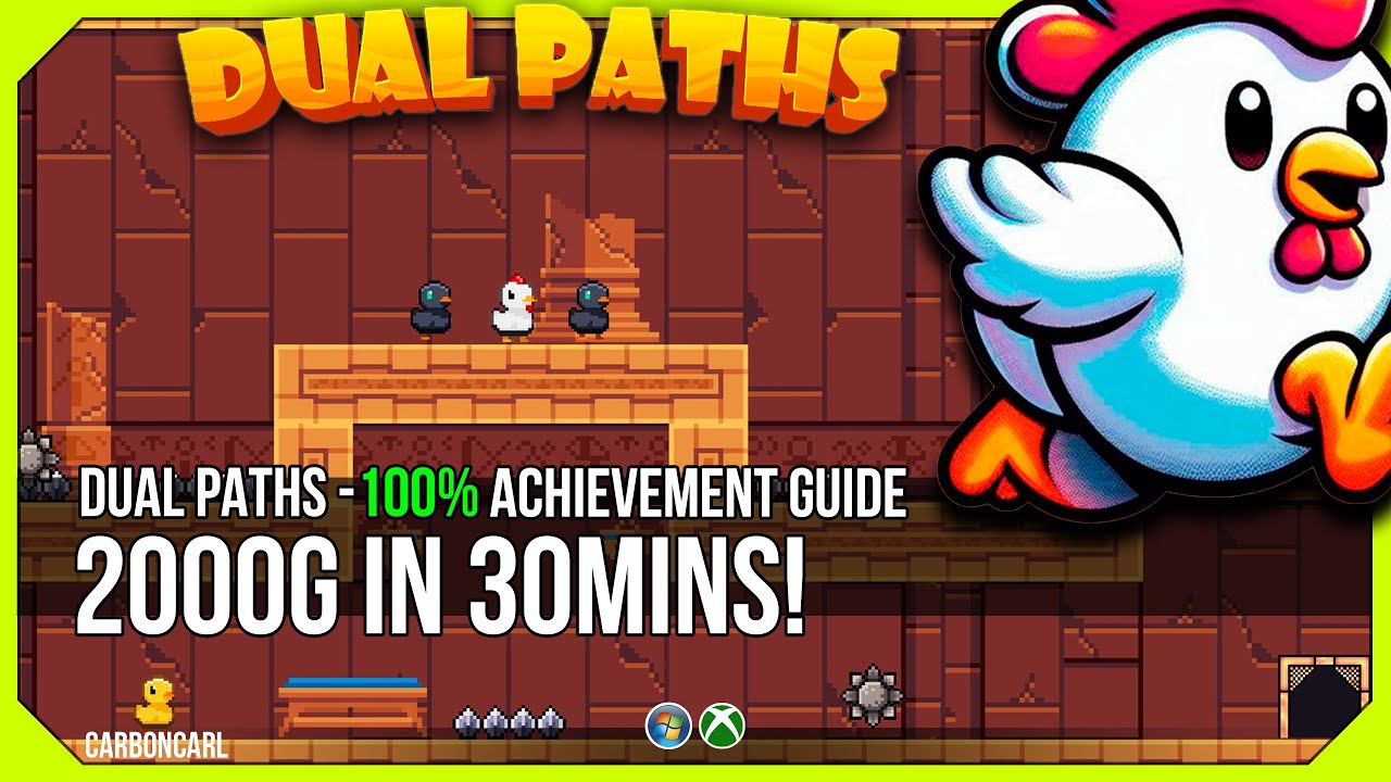 Dual Paths - 2000g in 30mins! - 100% Achievement Guide - Xbox/Windows ...