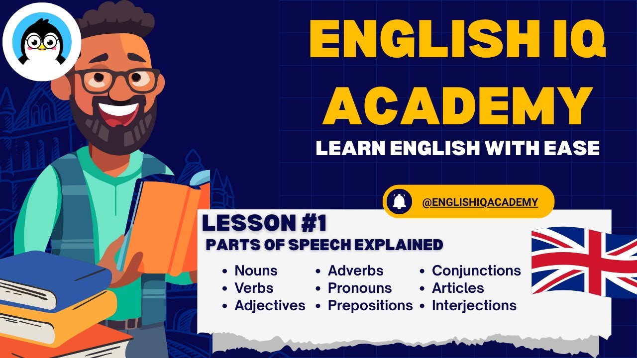 Learn English Basics – Parts of Speech Explained (Beginner Lesson)