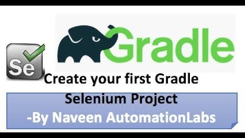 How to create Gradle Project with Selenium + TestNG