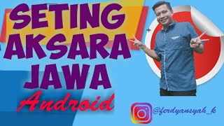 Aplikasi papan ketik Aksara Jawa pada perangkat Android screenshot 1