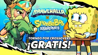 ¿3 CROSSOVERS DE BOB ESPONJA GRATIS? ¡GRAN TORNEO! ┃Brawlhalla X SpongeBob【Español】