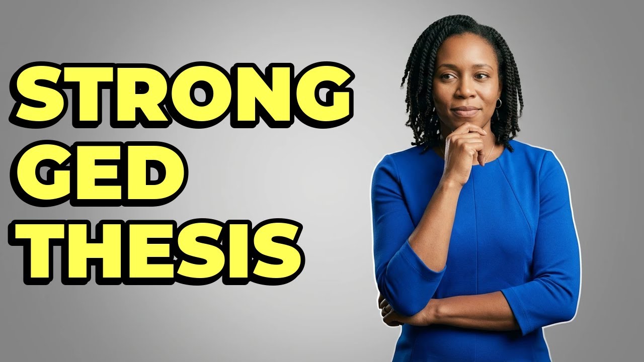 What Is A Strong Debatable GED Thesis Statement?