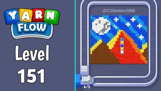 Yarn Flow Level 151 walkthrough solution Gameplay 