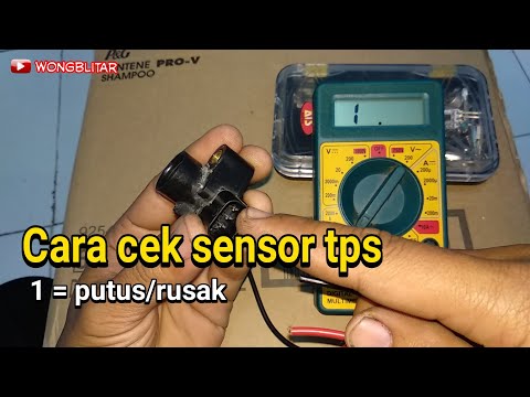 Cara cek sensor tps yang putus