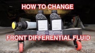Diy Changing Front Differential Fluid Bmw G20 M340I Xdrive